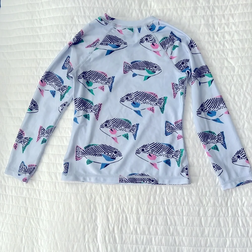 Tea Collection Fish Print Rashguard - Picture 4 of 7